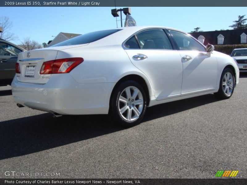 Starfire Pearl White / Light Gray 2009 Lexus ES 350