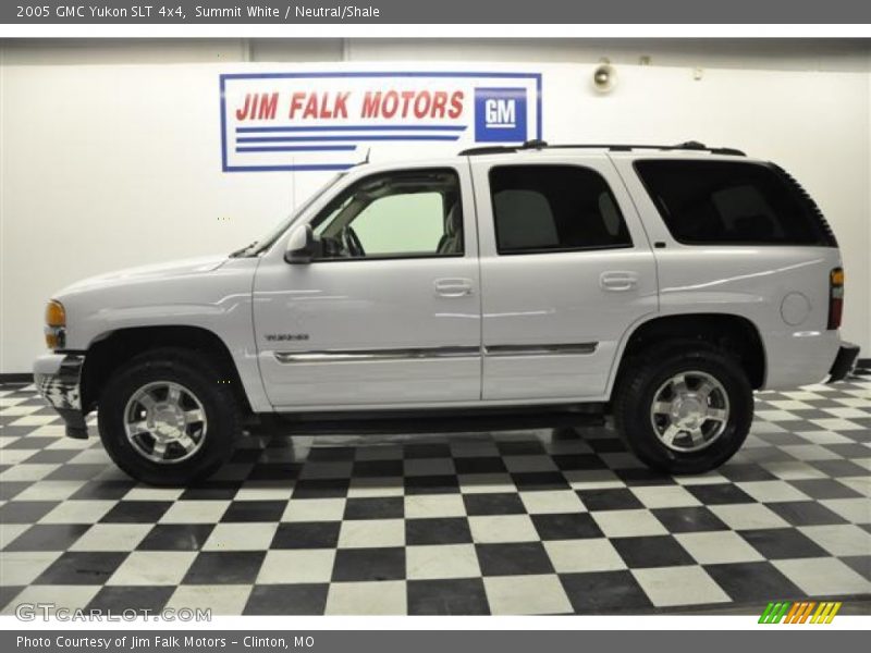 Summit White / Neutral/Shale 2005 GMC Yukon SLT 4x4