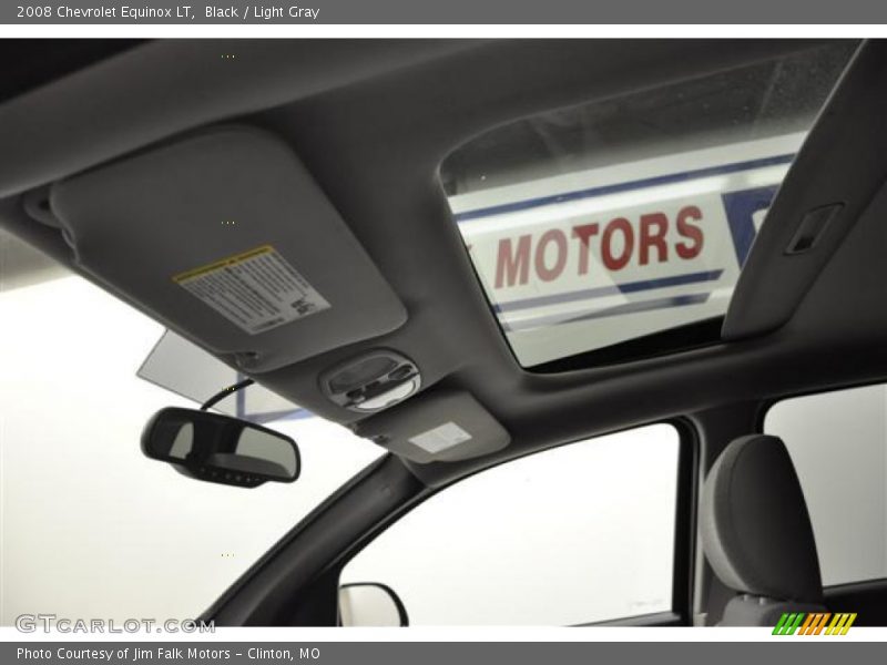 Black / Light Gray 2008 Chevrolet Equinox LT