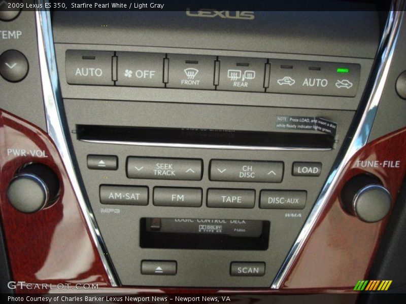 Starfire Pearl White / Light Gray 2009 Lexus ES 350