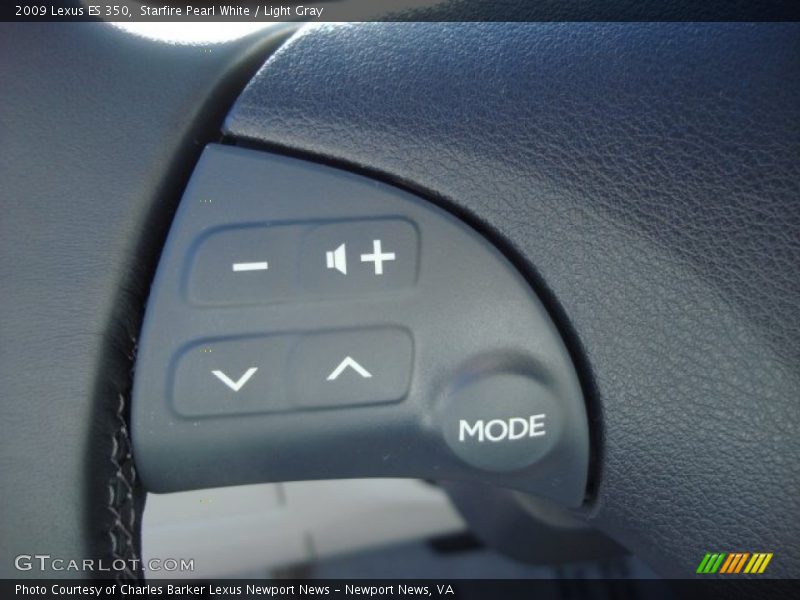 Starfire Pearl White / Light Gray 2009 Lexus ES 350