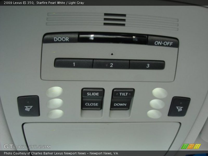 Starfire Pearl White / Light Gray 2009 Lexus ES 350