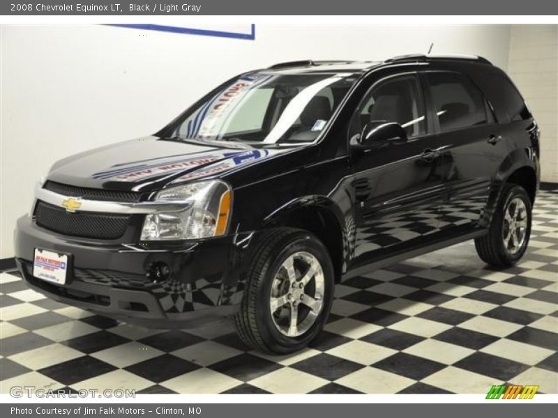 Black / Light Gray 2008 Chevrolet Equinox LT