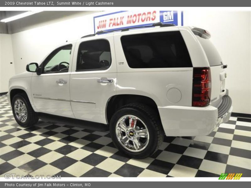 Summit White / Light Cashmere 2009 Chevrolet Tahoe LTZ