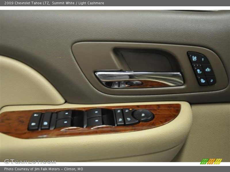 Summit White / Light Cashmere 2009 Chevrolet Tahoe LTZ