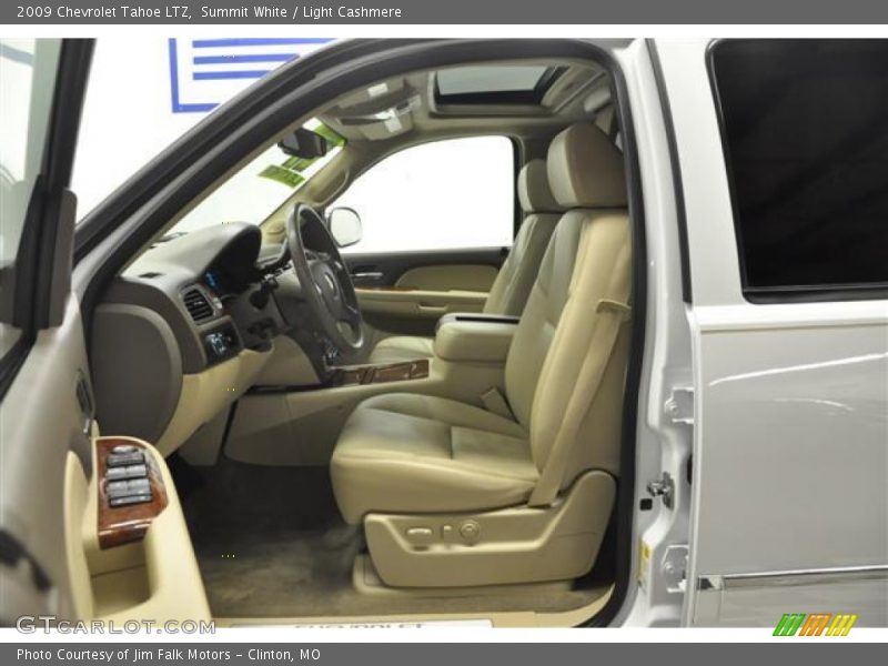 Summit White / Light Cashmere 2009 Chevrolet Tahoe LTZ