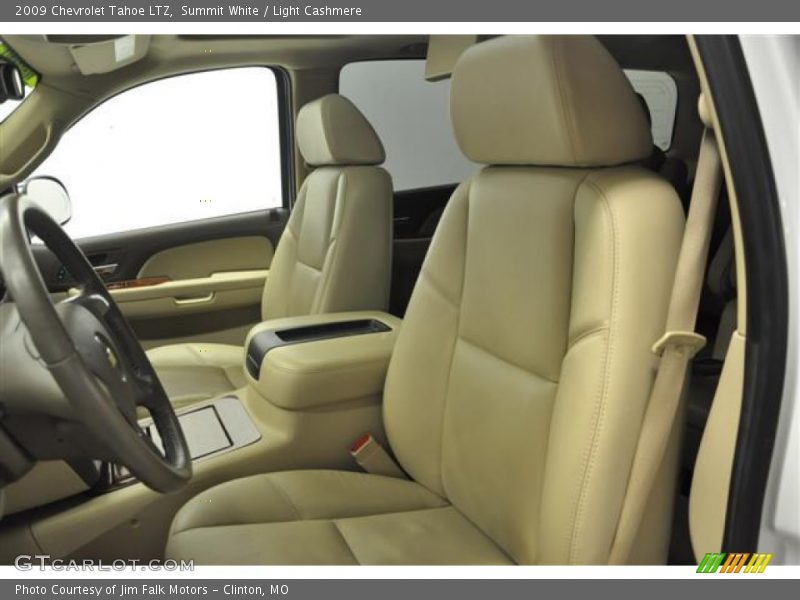 Summit White / Light Cashmere 2009 Chevrolet Tahoe LTZ