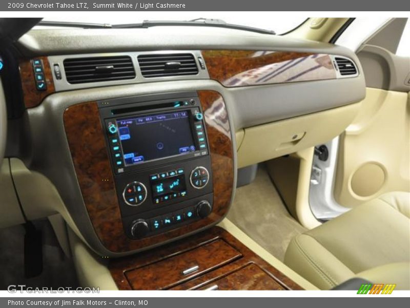 Summit White / Light Cashmere 2009 Chevrolet Tahoe LTZ