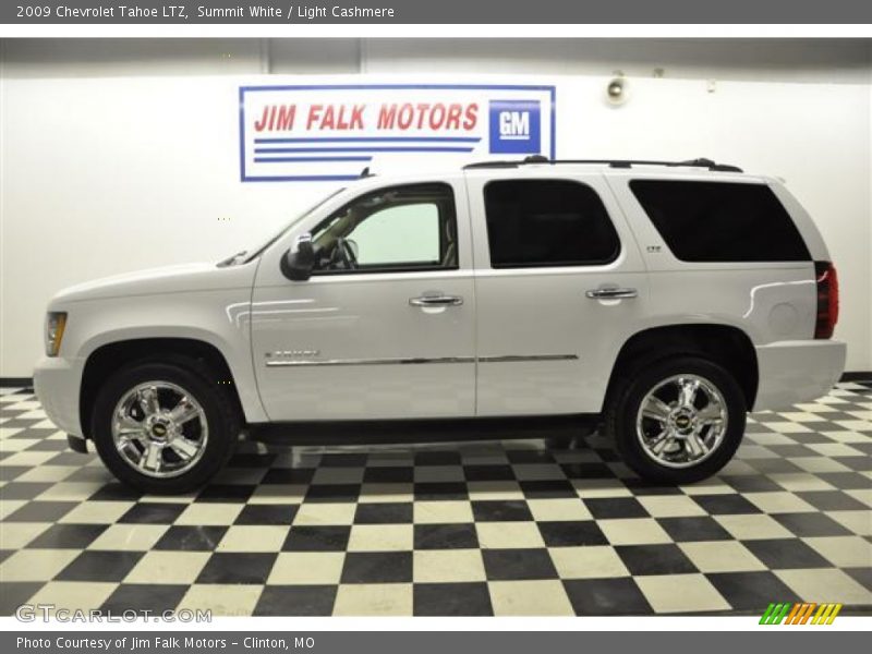 Summit White / Light Cashmere 2009 Chevrolet Tahoe LTZ