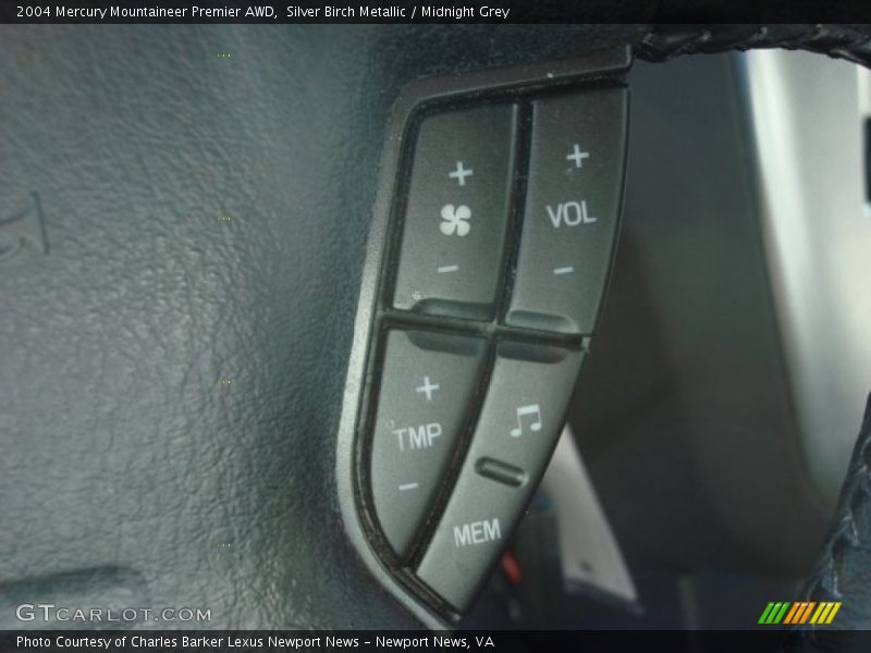 Silver Birch Metallic / Midnight Grey 2004 Mercury Mountaineer Premier AWD
