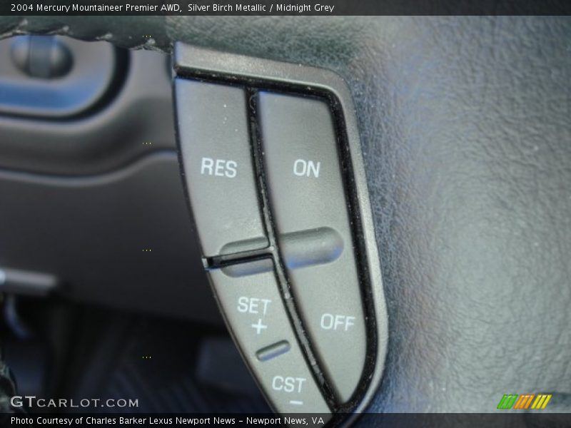 Silver Birch Metallic / Midnight Grey 2004 Mercury Mountaineer Premier AWD