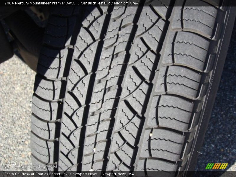 Silver Birch Metallic / Midnight Grey 2004 Mercury Mountaineer Premier AWD