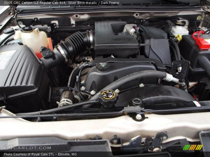  2005 Canyon SLE Regular Cab 4x4 Engine - 3.5 Liter DOHC 20-Valve 5 Cylinder