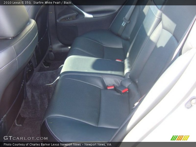 Starfire White Pearl / Black 2010 Lexus IS 350