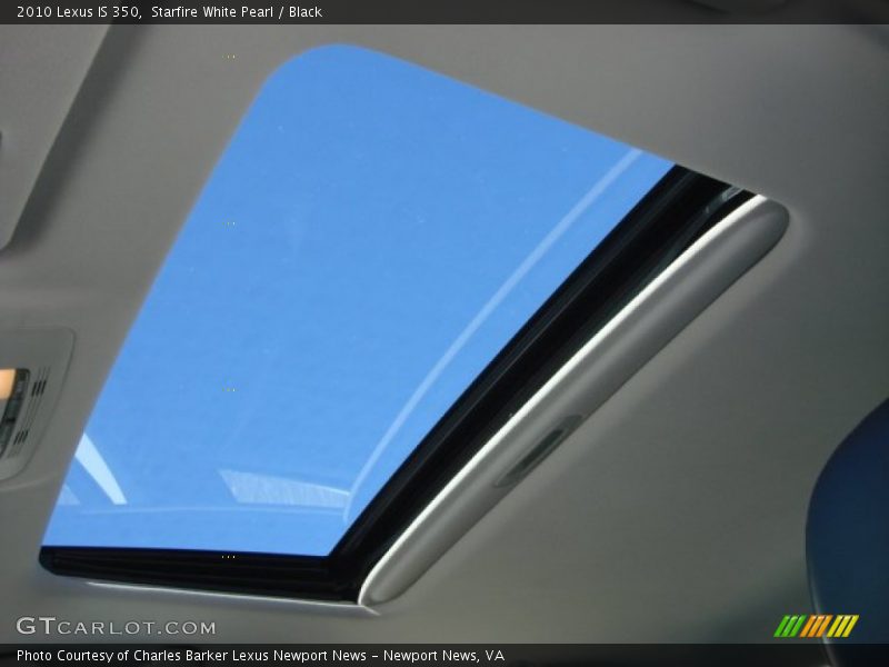 Starfire White Pearl / Black 2010 Lexus IS 350