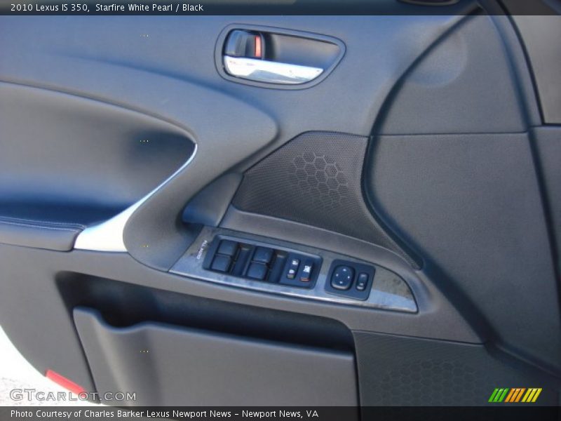 Starfire White Pearl / Black 2010 Lexus IS 350