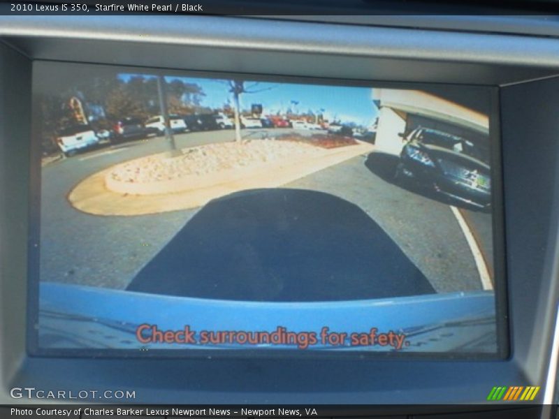 Starfire White Pearl / Black 2010 Lexus IS 350