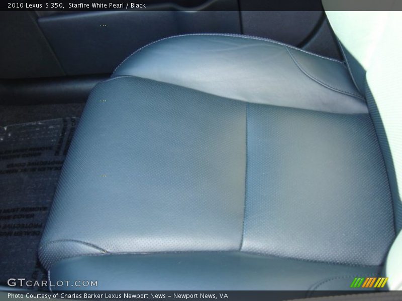 Starfire White Pearl / Black 2010 Lexus IS 350