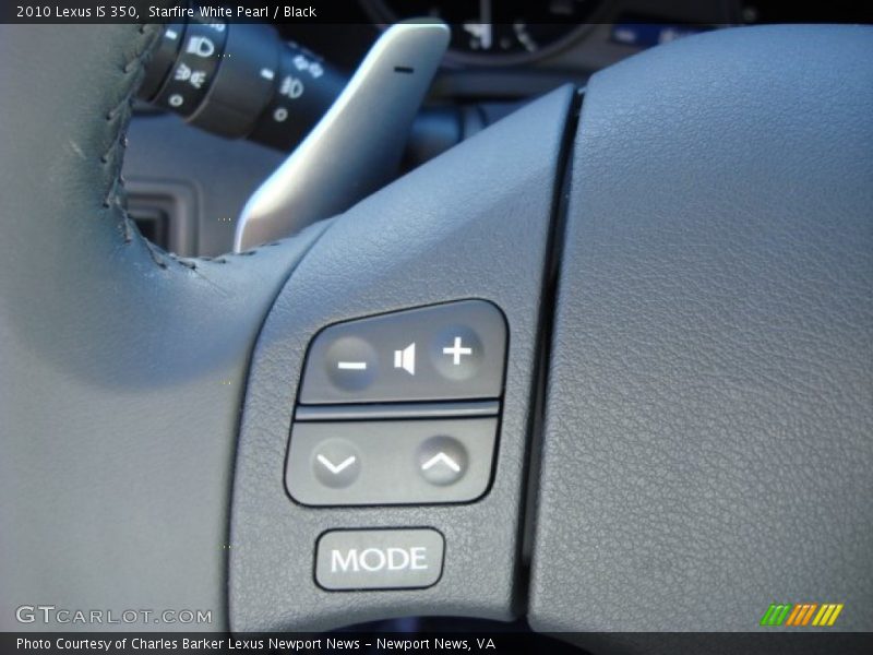 Starfire White Pearl / Black 2010 Lexus IS 350