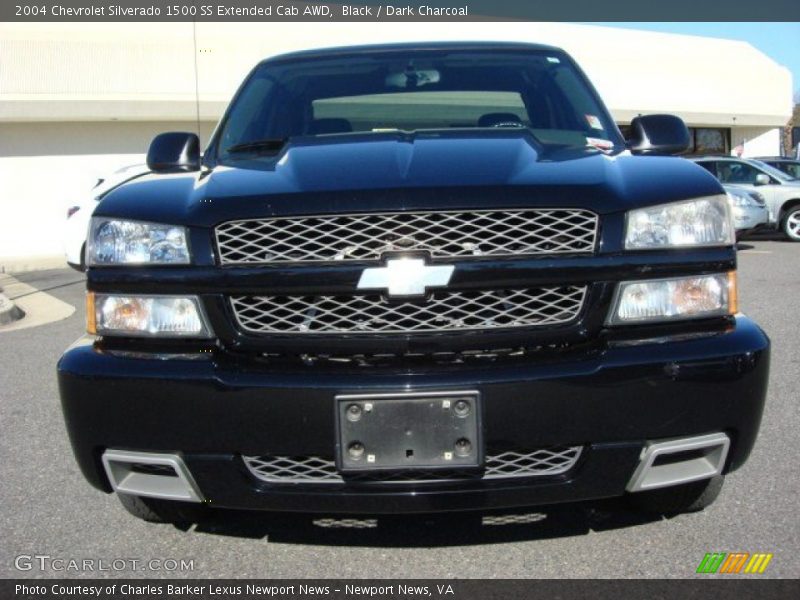 Black / Dark Charcoal 2004 Chevrolet Silverado 1500 SS Extended Cab AWD