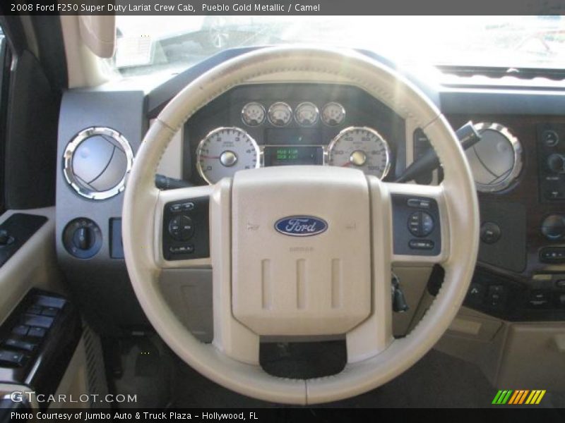  2008 F250 Super Duty Lariat Crew Cab Steering Wheel