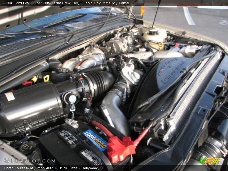  2008 F250 Super Duty Lariat Crew Cab Engine - 6.4L 32V Power Stroke Turbo Diesel V8