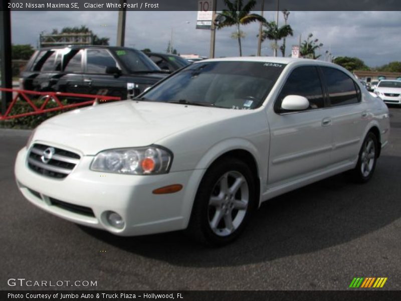Glacier White Pearl / Frost 2002 Nissan Maxima SE