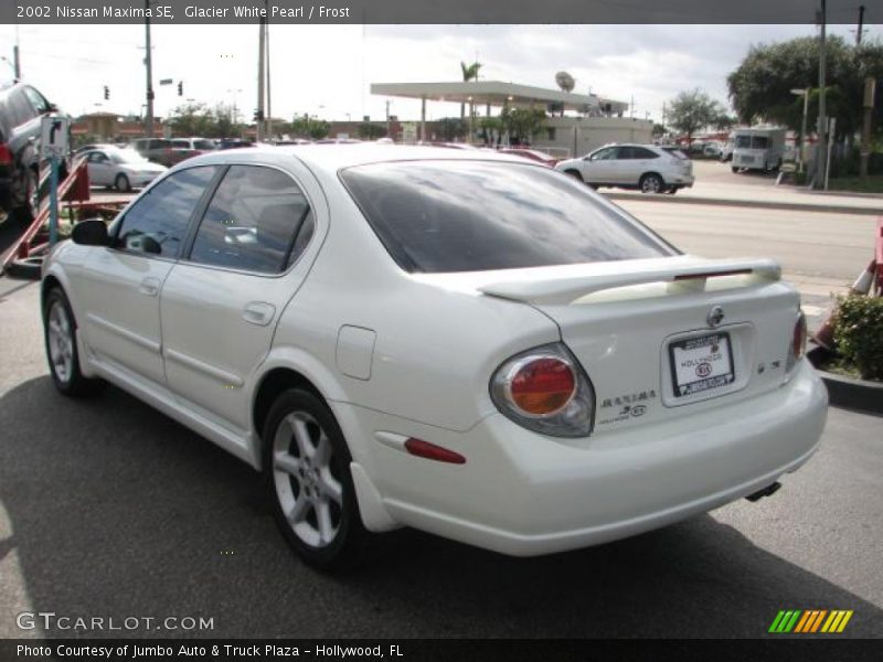 Glacier White Pearl / Frost 2002 Nissan Maxima SE