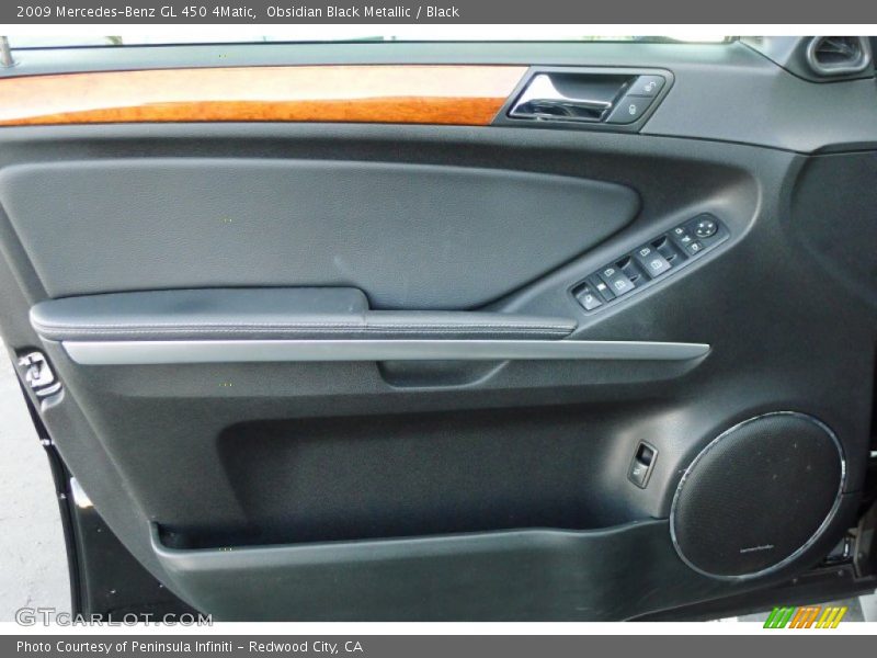 Obsidian Black Metallic / Black 2009 Mercedes-Benz GL 450 4Matic