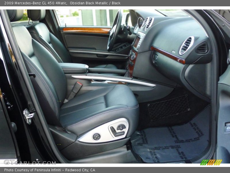 Obsidian Black Metallic / Black 2009 Mercedes-Benz GL 450 4Matic