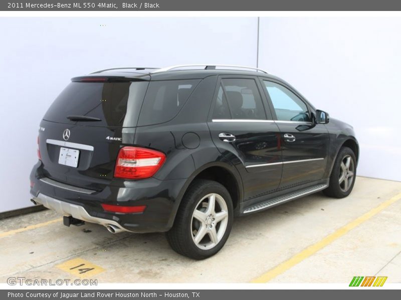 Black / Black 2011 Mercedes-Benz ML 550 4Matic