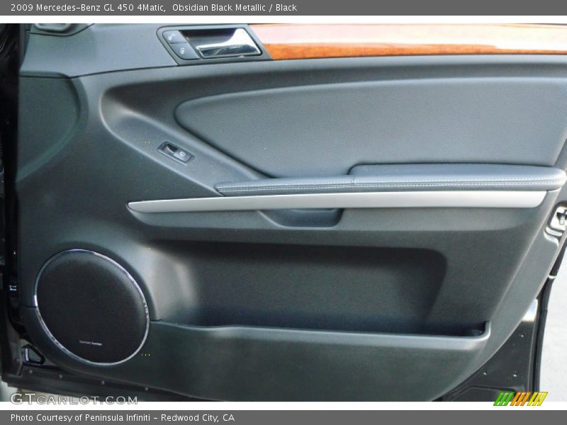 Obsidian Black Metallic / Black 2009 Mercedes-Benz GL 450 4Matic