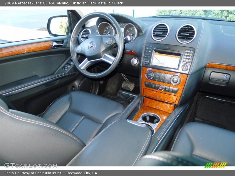 Obsidian Black Metallic / Black 2009 Mercedes-Benz GL 450 4Matic