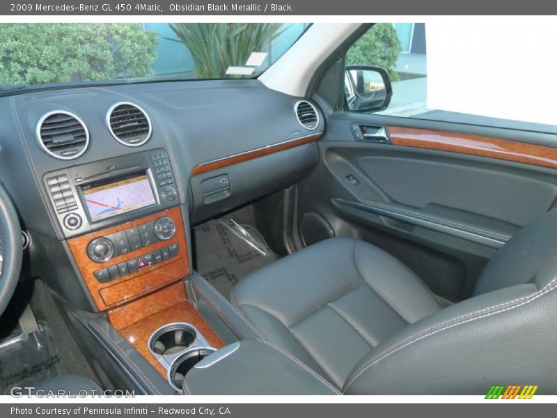 Obsidian Black Metallic / Black 2009 Mercedes-Benz GL 450 4Matic