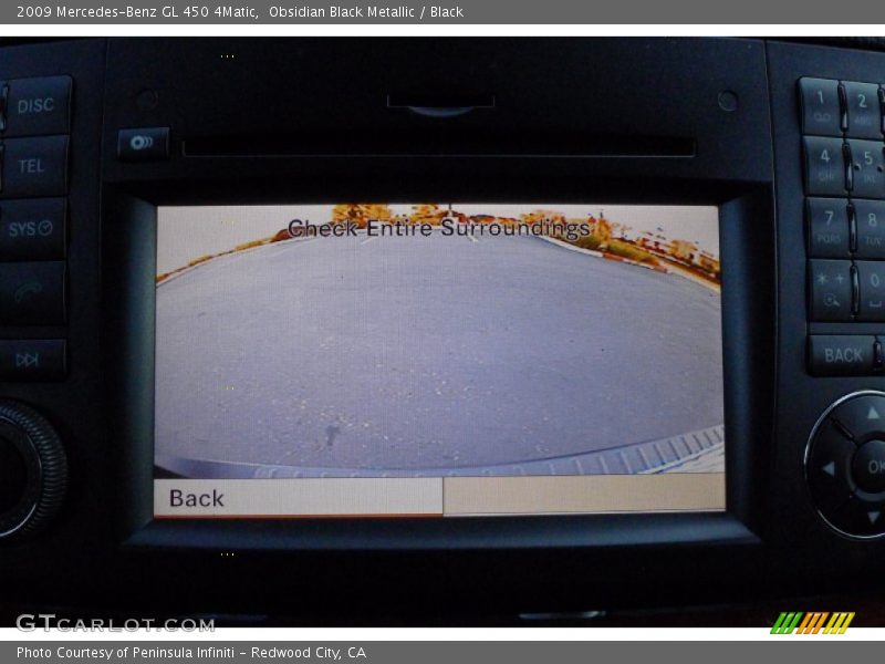Obsidian Black Metallic / Black 2009 Mercedes-Benz GL 450 4Matic