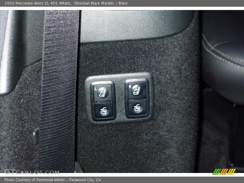 Obsidian Black Metallic / Black 2009 Mercedes-Benz GL 450 4Matic