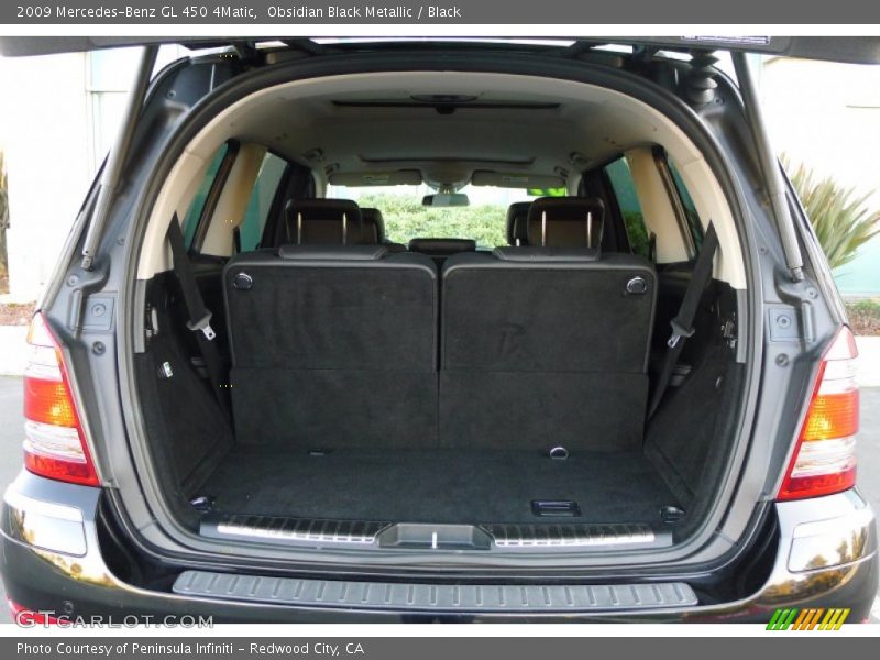 Obsidian Black Metallic / Black 2009 Mercedes-Benz GL 450 4Matic