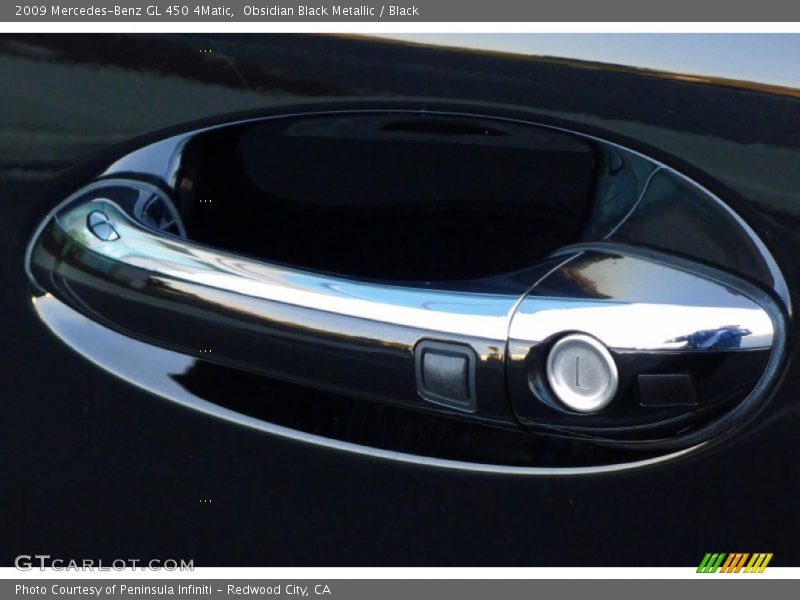 Obsidian Black Metallic / Black 2009 Mercedes-Benz GL 450 4Matic
