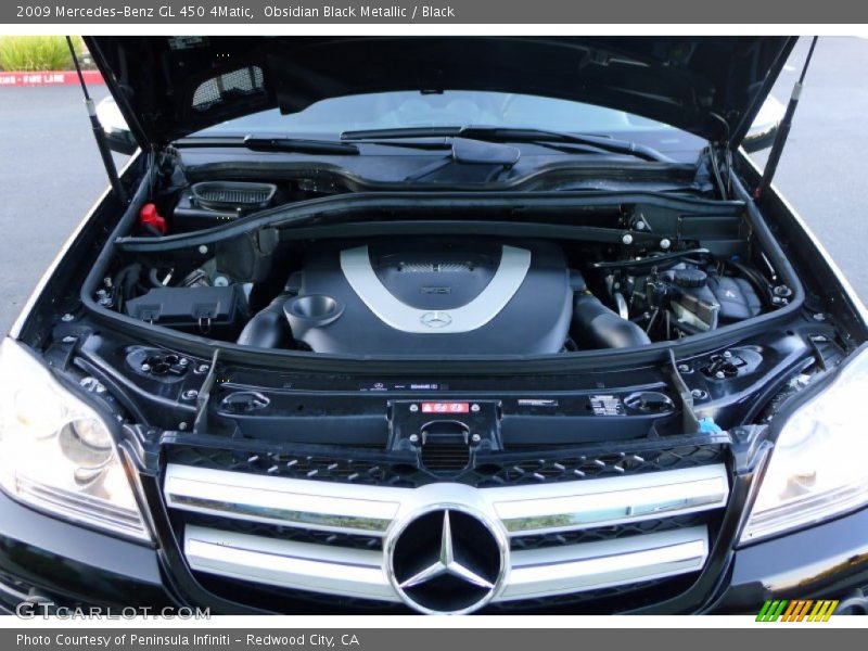 Obsidian Black Metallic / Black 2009 Mercedes-Benz GL 450 4Matic