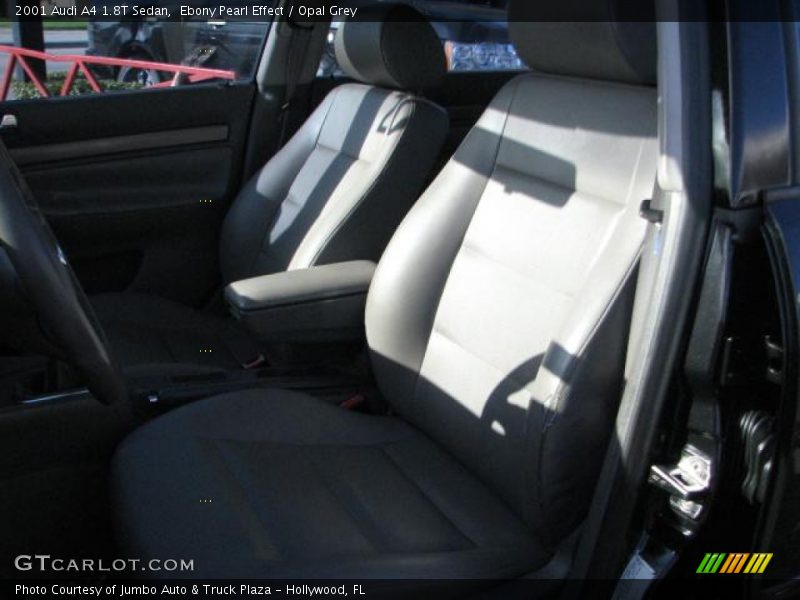 Ebony Pearl Effect / Opal Grey 2001 Audi A4 1.8T Sedan