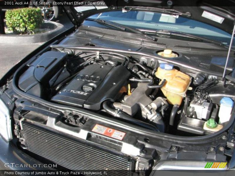  2001 A4 1.8T Sedan Engine - 1.8 Liter Turbocharged DOHC 20V 4 Cylinder