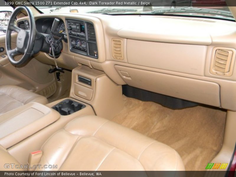 Dashboard of 1999 Sierra 1500 Z71 Extended Cab 4x4