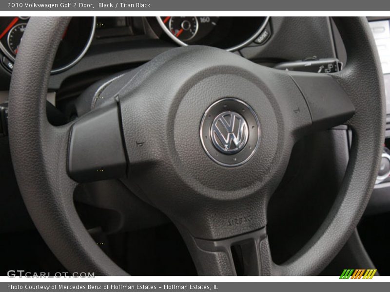 Black / Titan Black 2010 Volkswagen Golf 2 Door