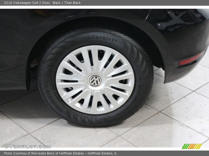 Black / Titan Black 2010 Volkswagen Golf 2 Door