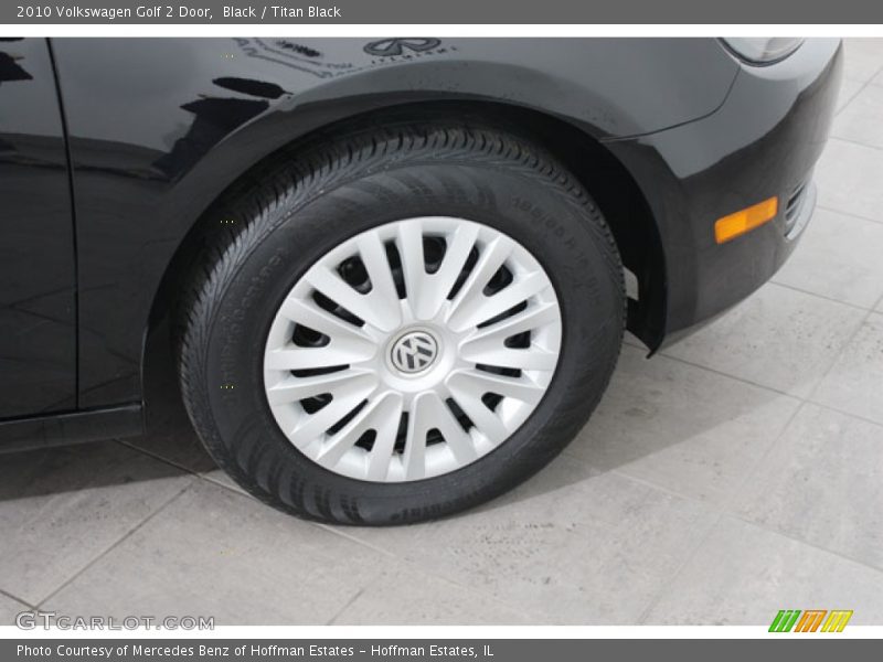 Black / Titan Black 2010 Volkswagen Golf 2 Door