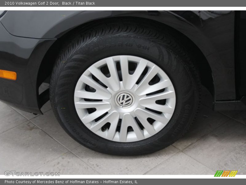 Black / Titan Black 2010 Volkswagen Golf 2 Door