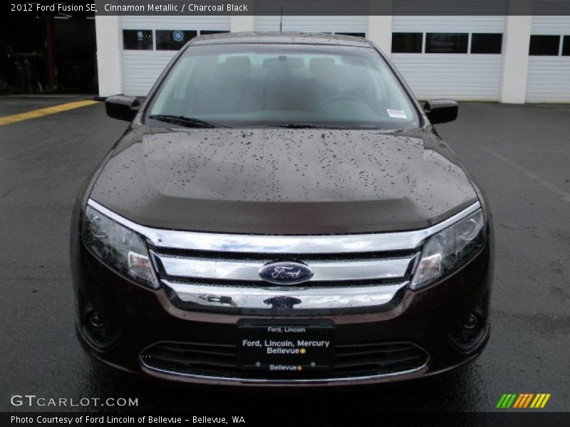 Cinnamon Metallic / Charcoal Black 2012 Ford Fusion SE