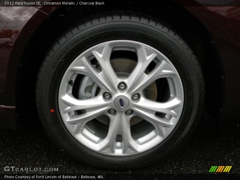Cinnamon Metallic / Charcoal Black 2012 Ford Fusion SE