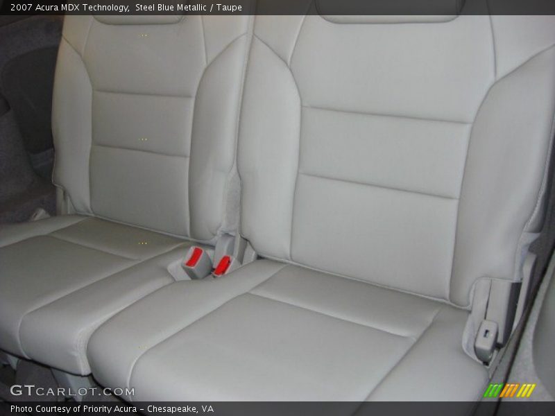 Steel Blue Metallic / Taupe 2007 Acura MDX Technology