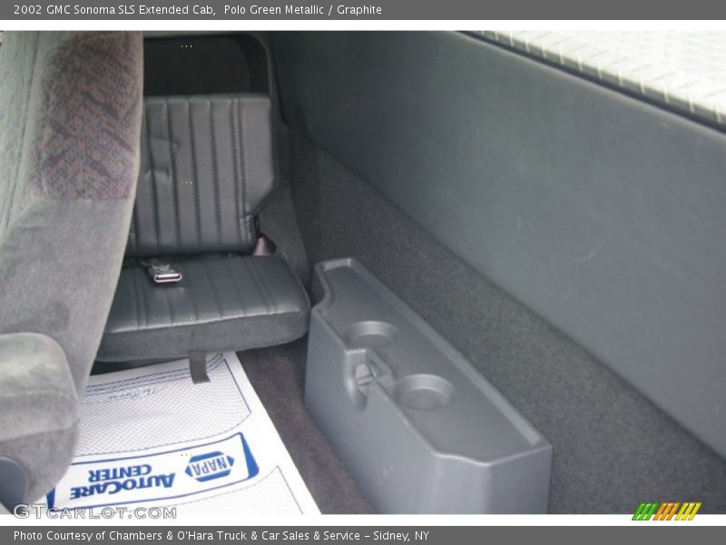 Polo Green Metallic / Graphite 2002 GMC Sonoma SLS Extended Cab